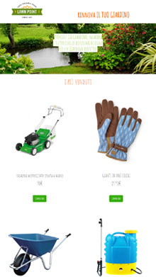 Vendita utensili da giardino